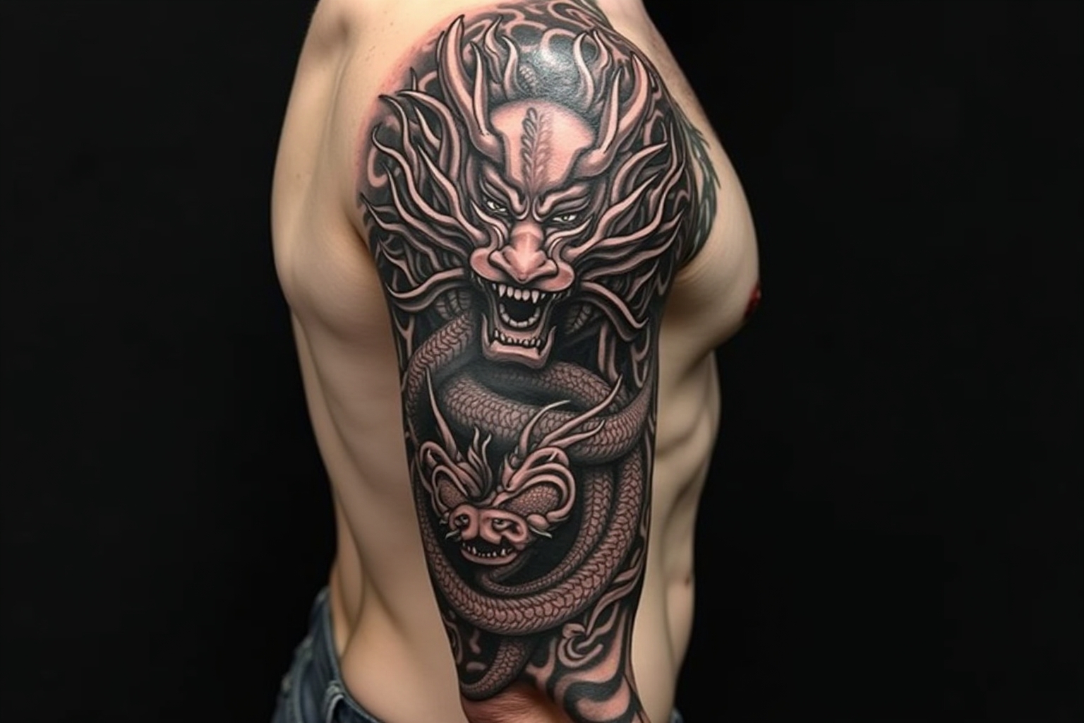 oberarm tattoo-Titel