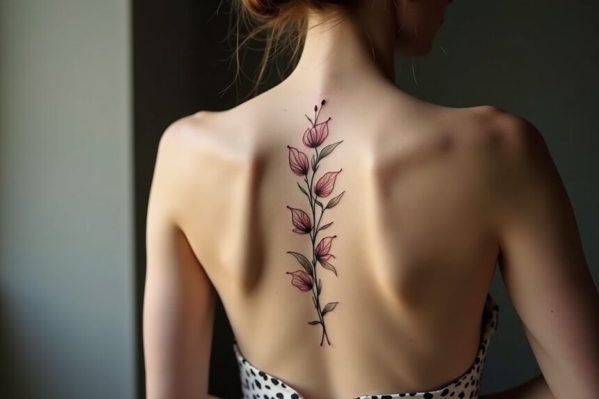 rücken tattoo frau-Titel