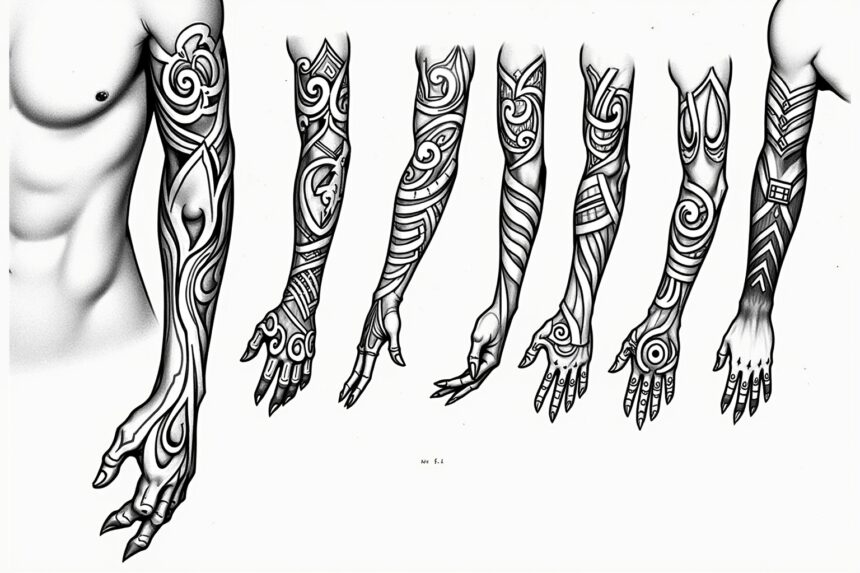 tattoo arm mann-Titel
