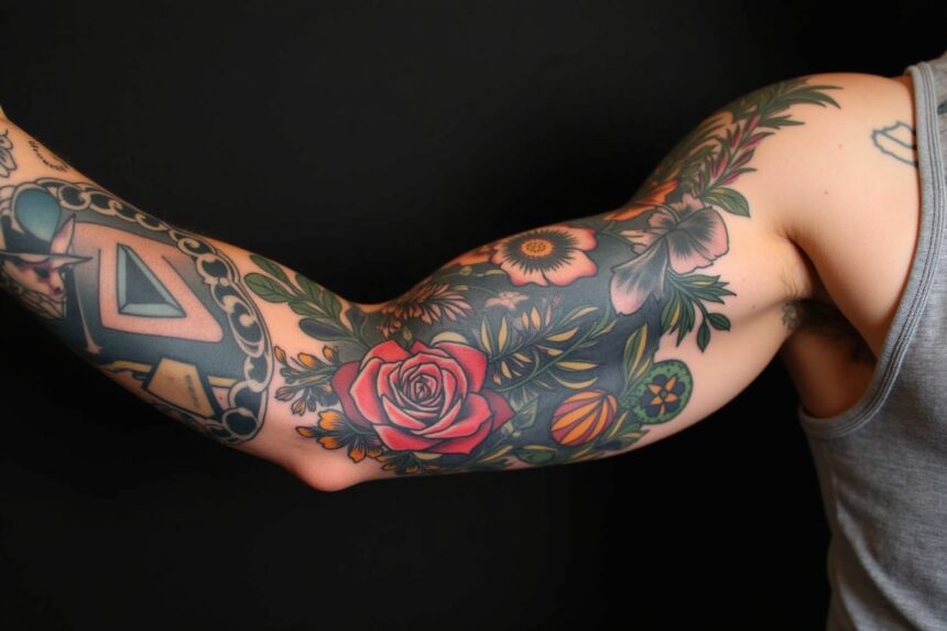 tattoo arm-Titel