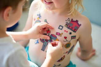 tattoo kinder ideen-Titel
