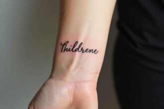 tattoo kindernamen dezent-Titel