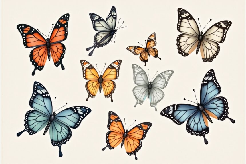 tattoo schmetterling-Titel