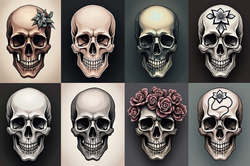 totenkopf tattoo-Titel