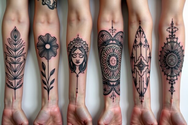 unterarm tattoo-Titel