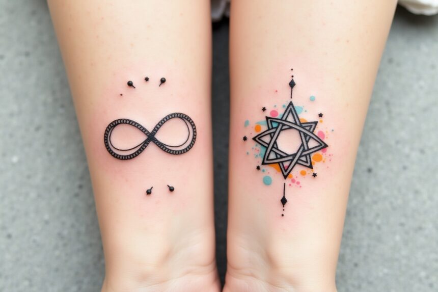 verbundenheit geschwister tattoo-Titel