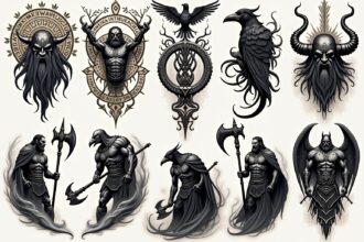 wikinger tattoo vorlagen-Titel