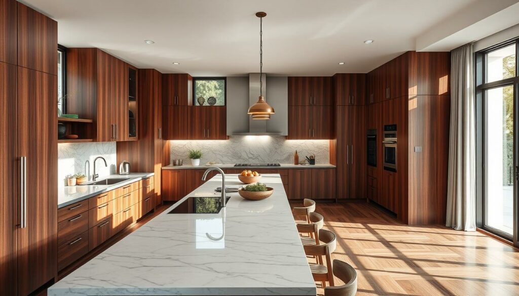 Moderne offene Küche als Lebensmittelpunkt Moderne offene Küche als Lebensmittelpunkt