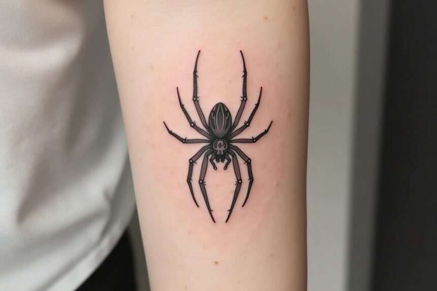 bein tattoo frau-Titel