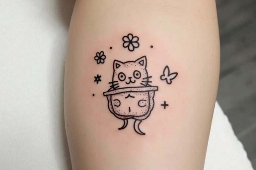 fineline tattoo kinder-Titel