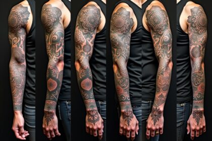 mandala tattoo arm-Titel