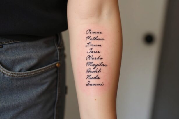 namen tattoo unterarm dezent-Titel