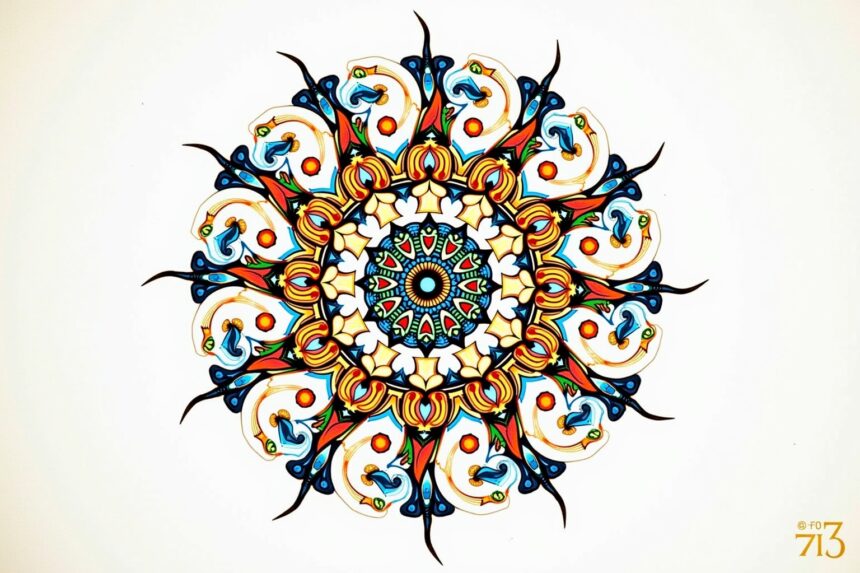 schöne motive lang mandala tattoo vorlagen-Titel