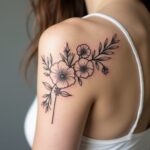 tattoo oberarm frau dezent-Titel