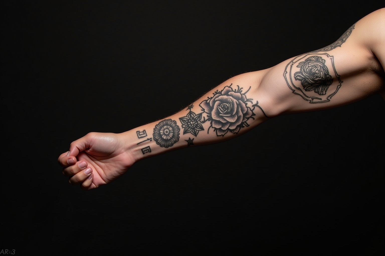 tattoo oberarm mann-Titel