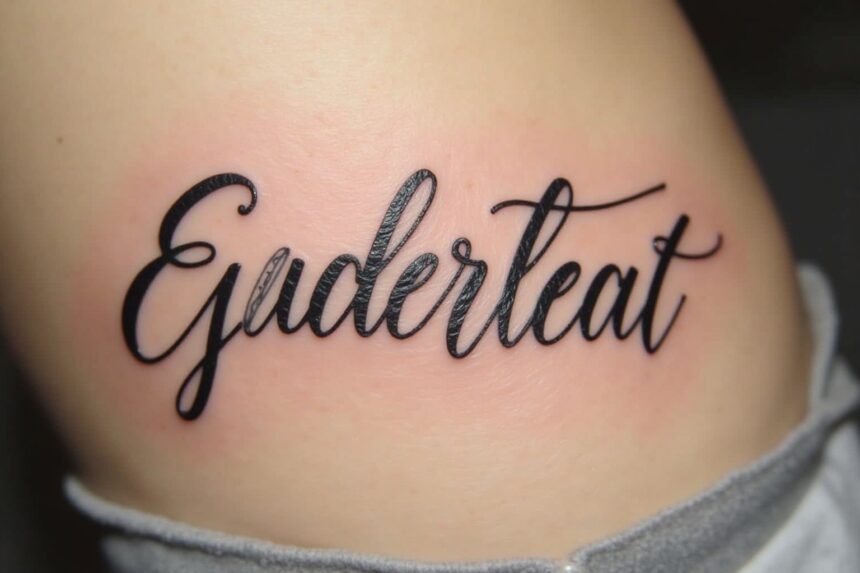 tattoo schriftzug ideen-Titel