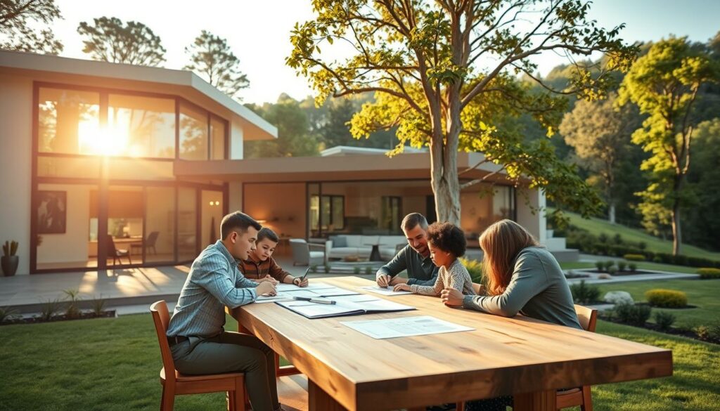 Hausplanung und Wohnbedürfnisse für individuelles Eigenheim