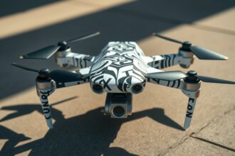 Individuelle Drohnenoptik durch moderne Folierungstechniken