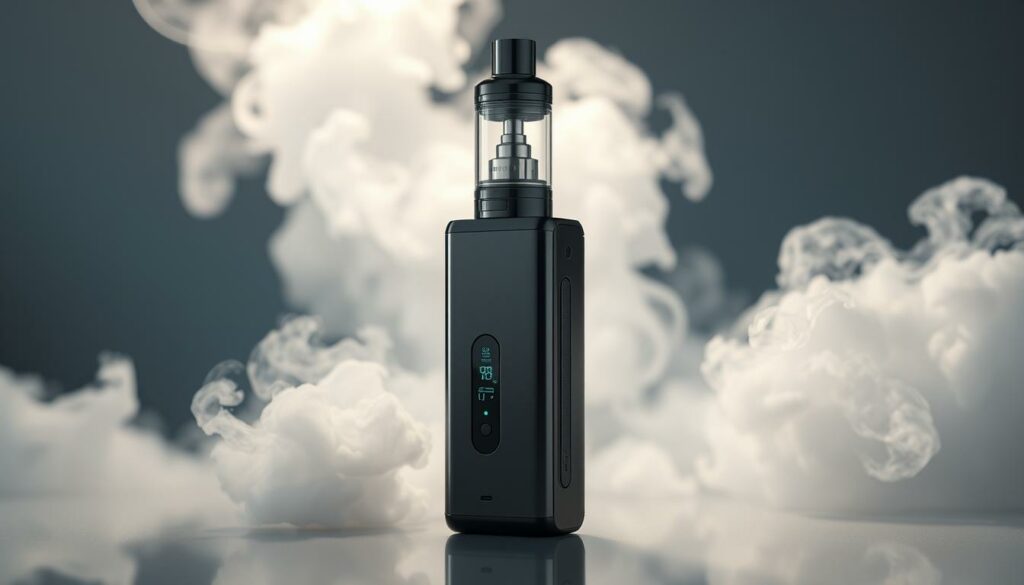 Moderne Vape-Technologie mit digitaler Innovation