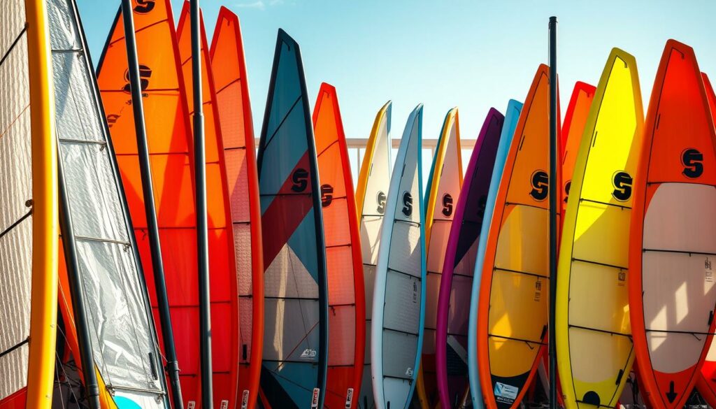 Windsurf-Ausrüstung Jahreszeiten Übersicht