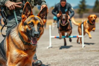 Arbeitshunde im Einsatz