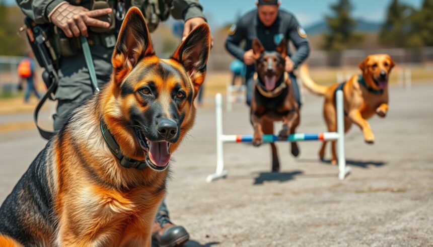 Arbeitshunde im Einsatz