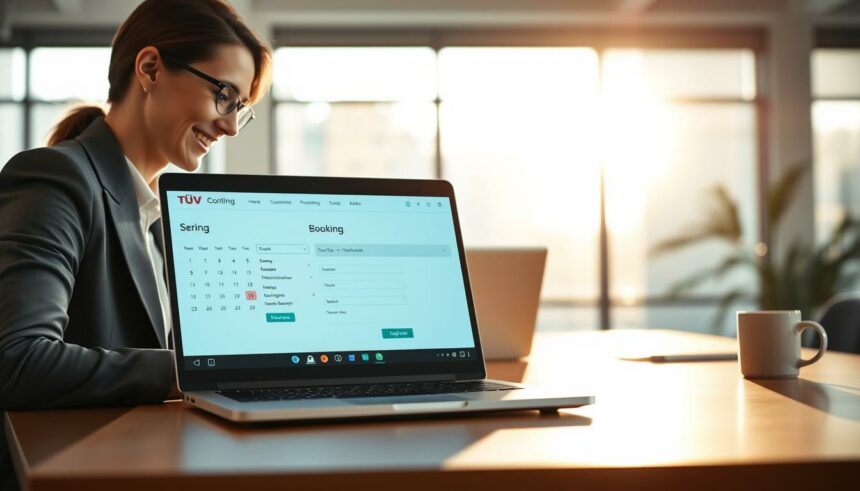 Online-Buchung für TÜV Termin