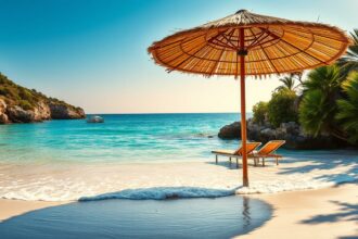 Traumstrände Mittelmeer mit kristallklarem Wasser