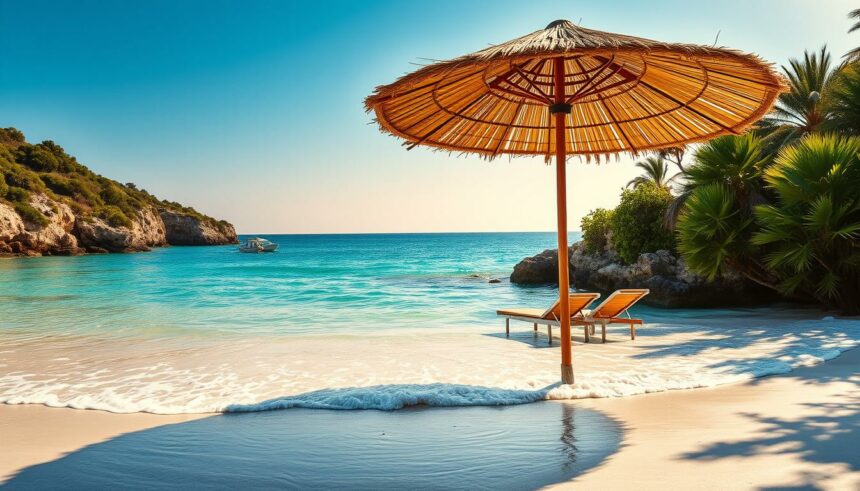 Traumstrände Mittelmeer mit kristallklarem Wasser