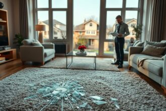 Versicherungsschutz bei Bruchschaden im Eigenheim