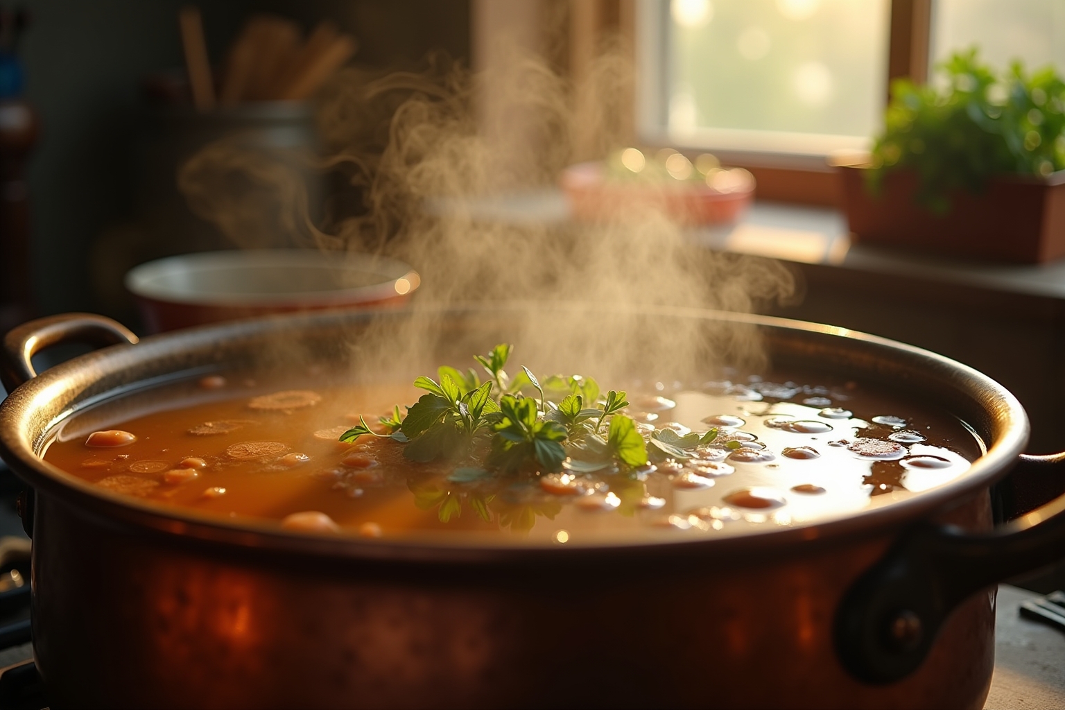 Die Magie der Hausgemachten Brühen und Fonds