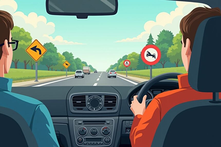 Die 5 wichtigsten Verkehrsregeln für Fahranfänger