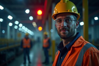 Sicherheit am Arbeitsplatz: Visuelles Warnsystem