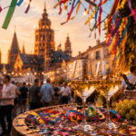 Straßenfest in der Mainzer Altstadt mit Wein und Fastnachtsstimmung (1)