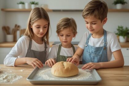 Brot backen ohne Hefe: Tipps für Familien mit Kindern
