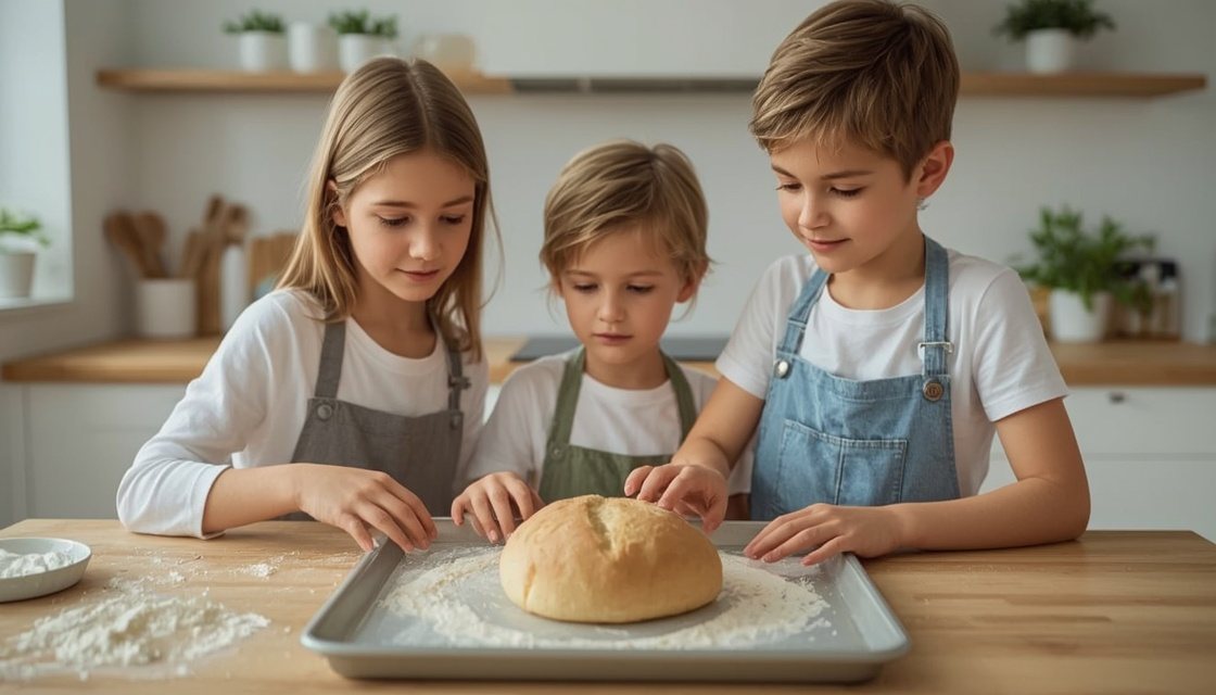 Brot backen ohne Hefe: Tipps für Familien mit Kindern