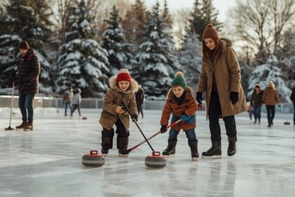 Eisstockschießen mit Kindern: Winterausflug für Familien
