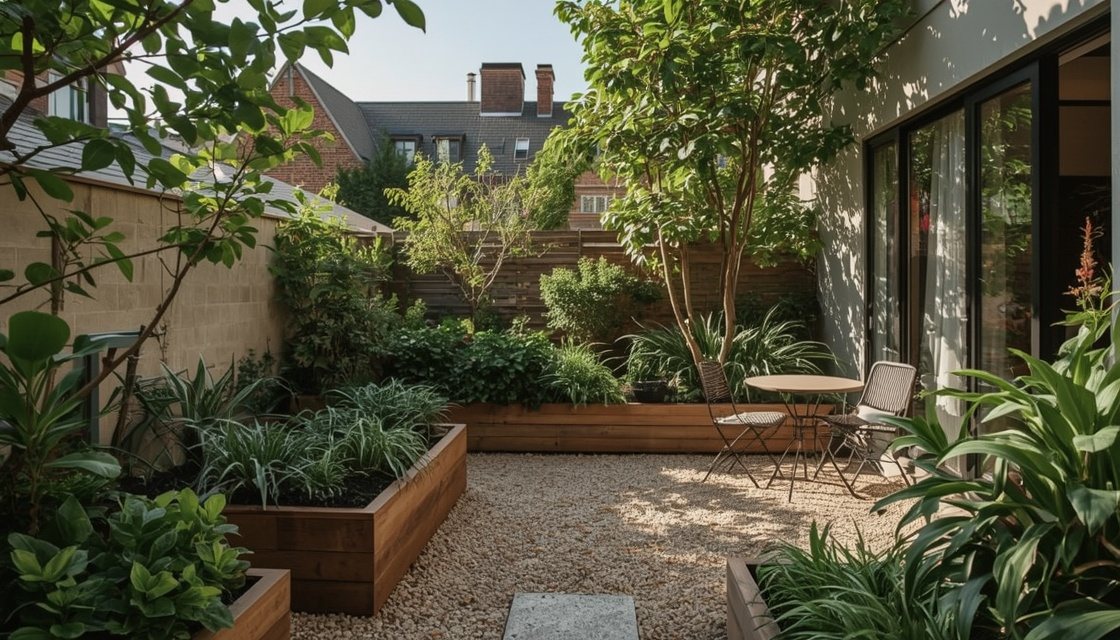 Kleinen Garten gestalten: Tipps für mehr Raum