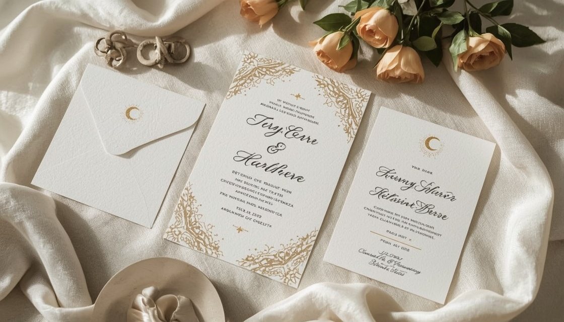 Sterne & Symbole auf Hochzeitskarten 2026