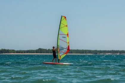 Windsurfen lernen 2026: Ausrüstung, Einstieg, Segel