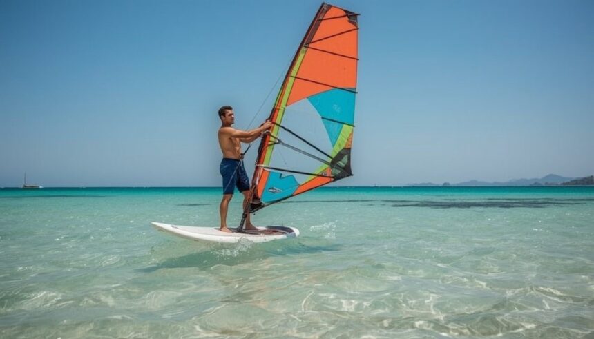 Windsurfen lernen im Urlaub: Einstieg für Erwachsene